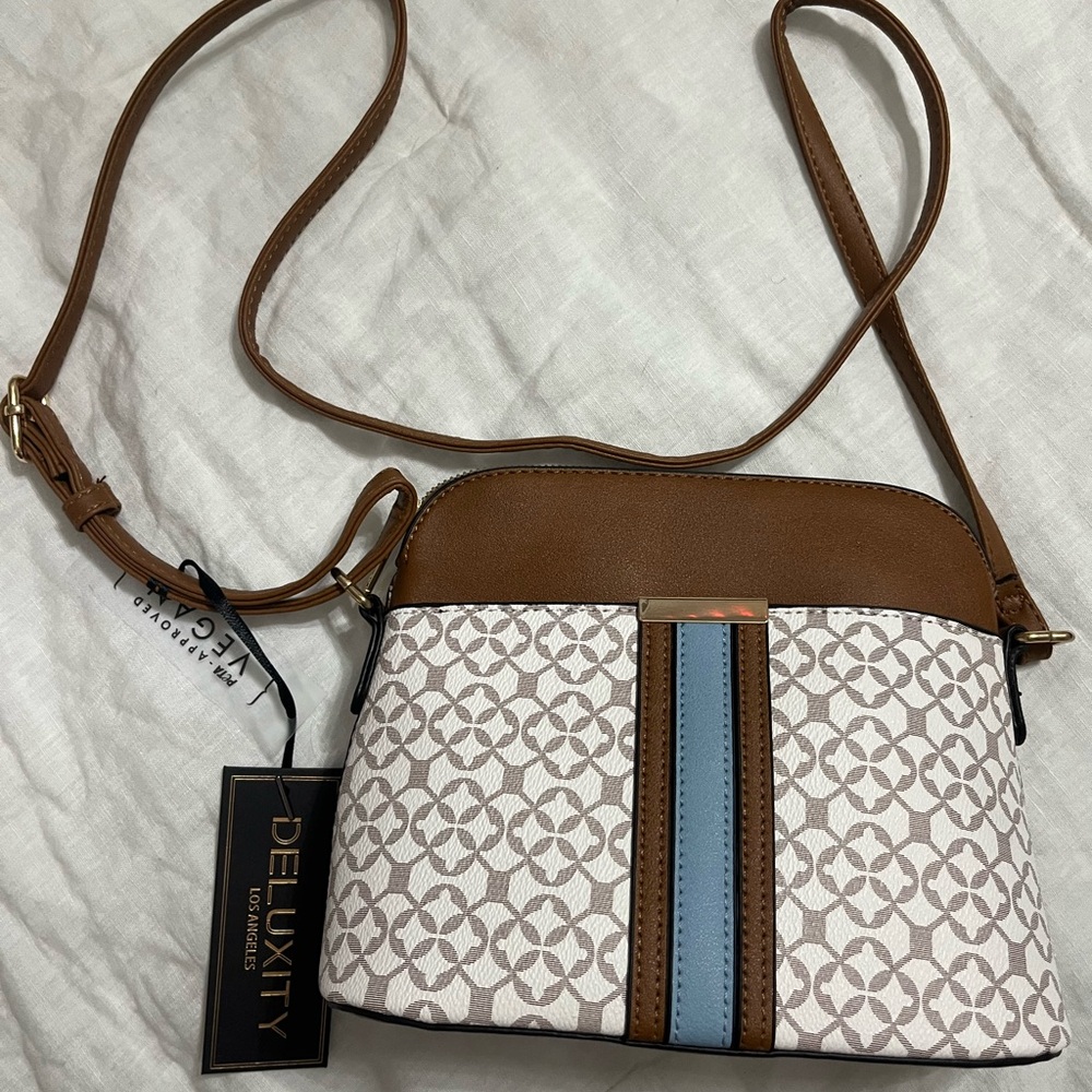 NEW brown cross body bag